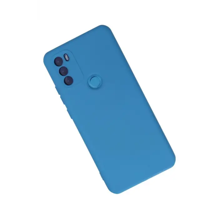 Newface General Mobile GM 21 Plus Kılıf Nano içi Kadife Silikon - Mavi
