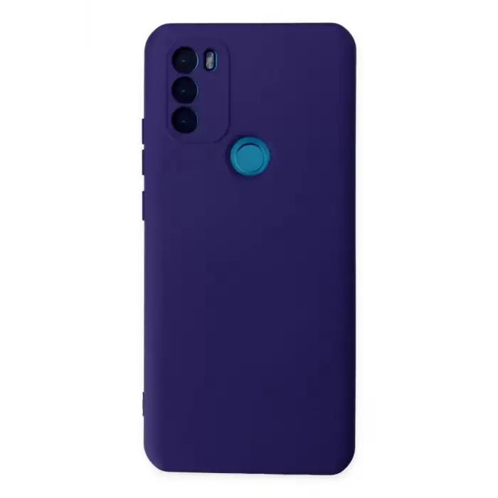 Newface General Mobile GM 21 Plus Kılıf Nano içi Kadife Silikon - Mor