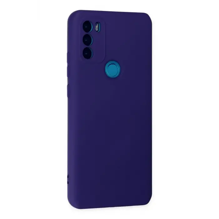 Newface General Mobile GM 21 Plus Kılıf Nano içi Kadife Silikon - Mor