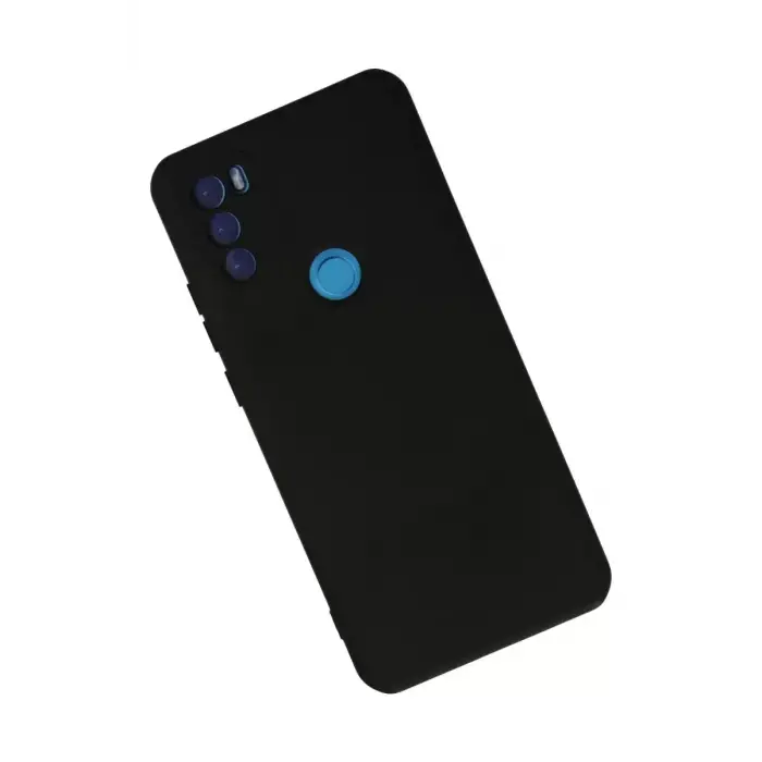 Newface General Mobile GM 21 Plus Kılıf Nano içi Kadife Silikon - Siyah