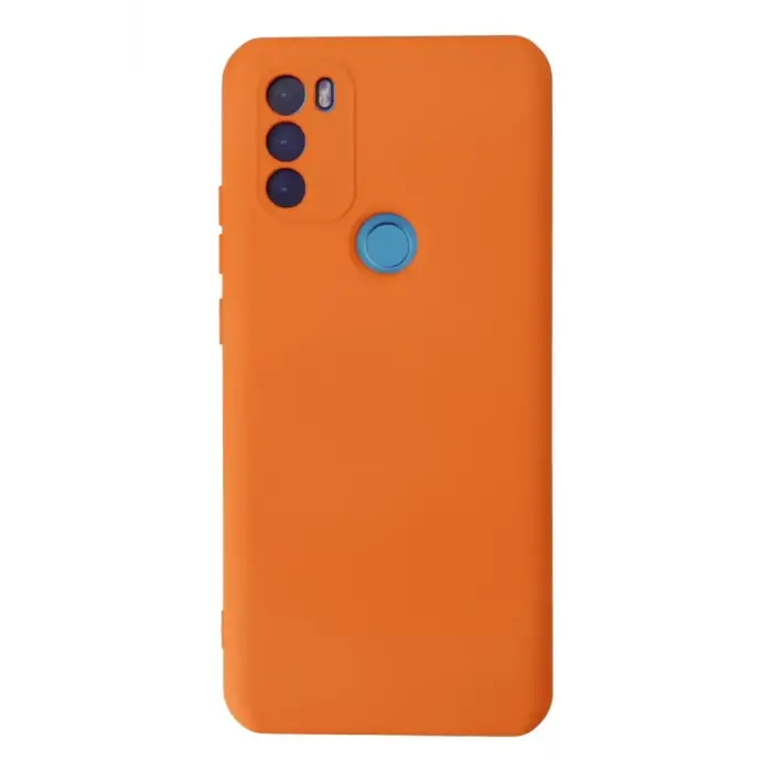 Newface General Mobile GM 21 Plus Kılıf Nano içi Kadife Silikon - Turuncu