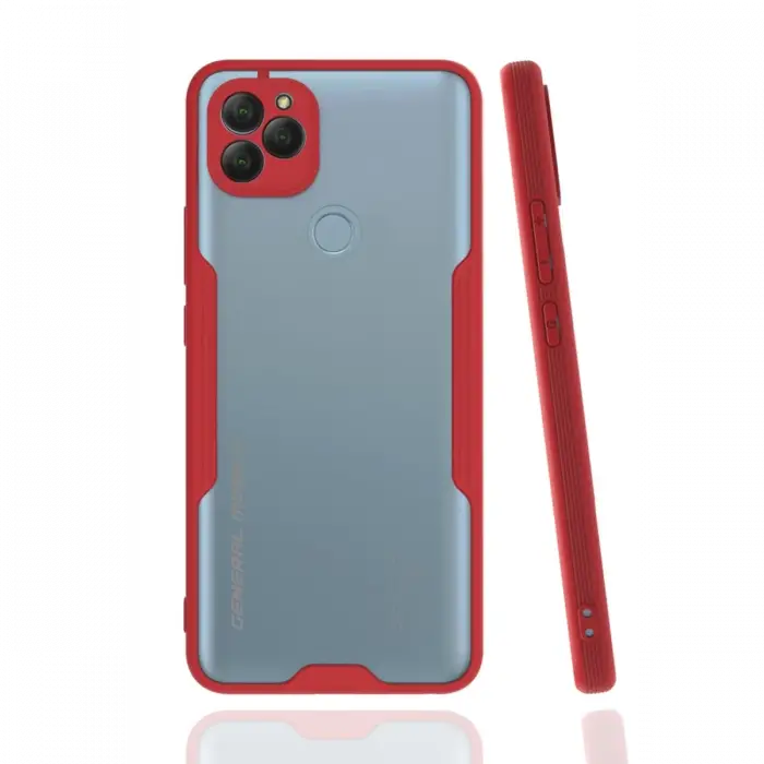 Newface General Mobile GM 22 Kılıf Platin Silikon - Kırmızı