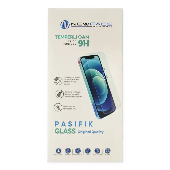 Newface General Mobile GM 22 Plus Pasifik Cam Ekran Koruyucu