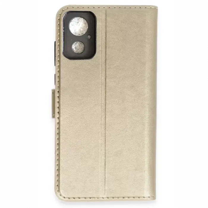 Newface General Mobile GM 23 SE Trend S Plus Kapaklı Kılıf - Gold