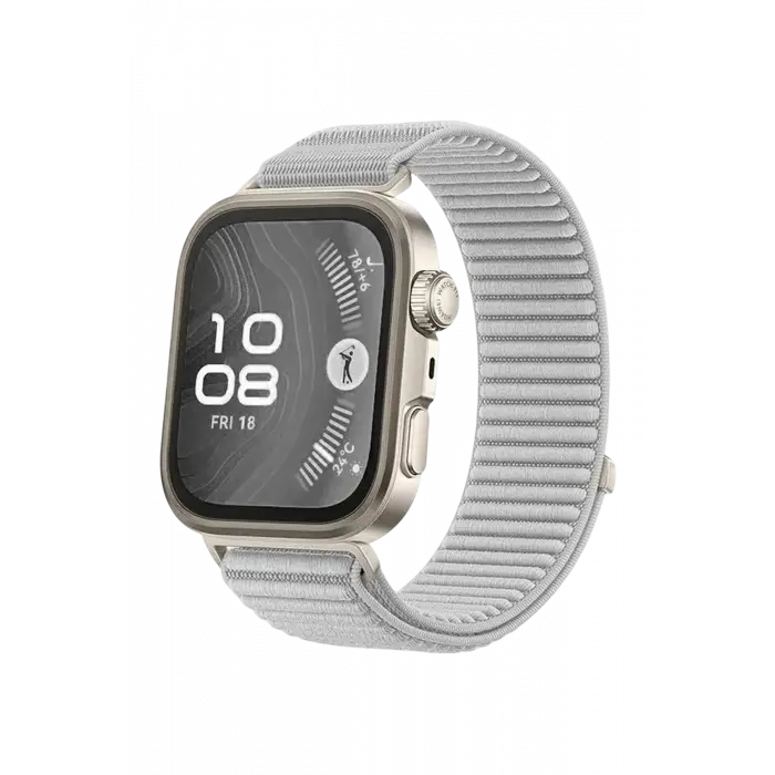 Newface Huawei Fit 4 Braid Kordon - Gri