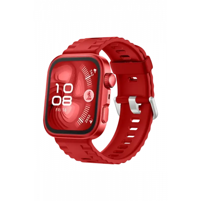 Newface Huawei Fit 4 Nova Silikon Kordon - Kırmızı