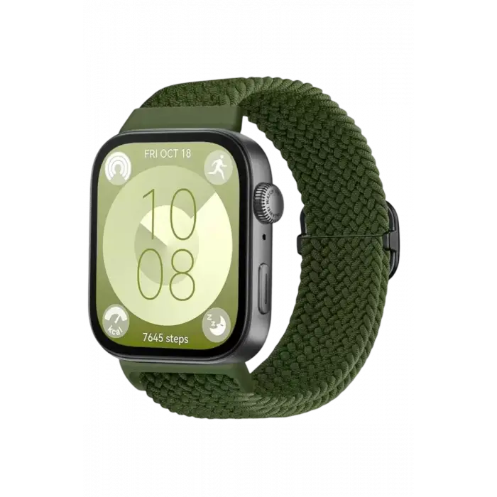 Newface Huawei Fit 4 Star Kordon - Koyu Yeşil