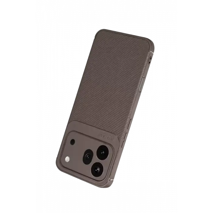 Newface Huawei Honor 600 Pro Auto Focus Karbon Kapak - Gri
