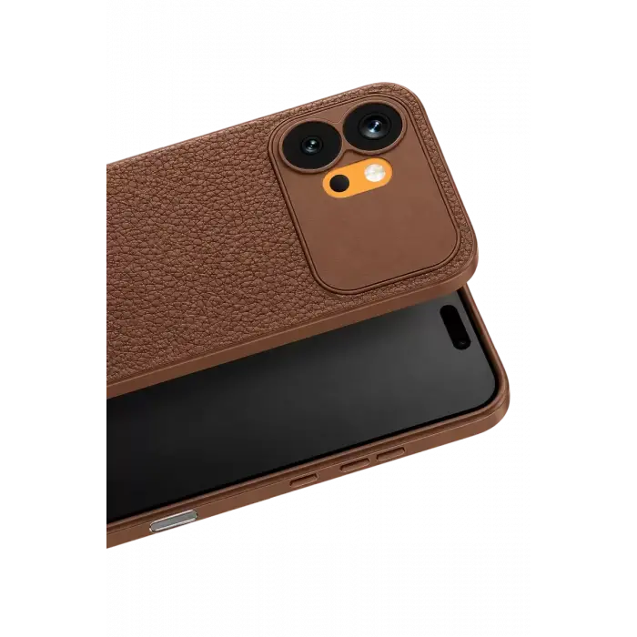 Newface Huawei Honor 600 Thermax Silikon Kılıf - Kahverengi