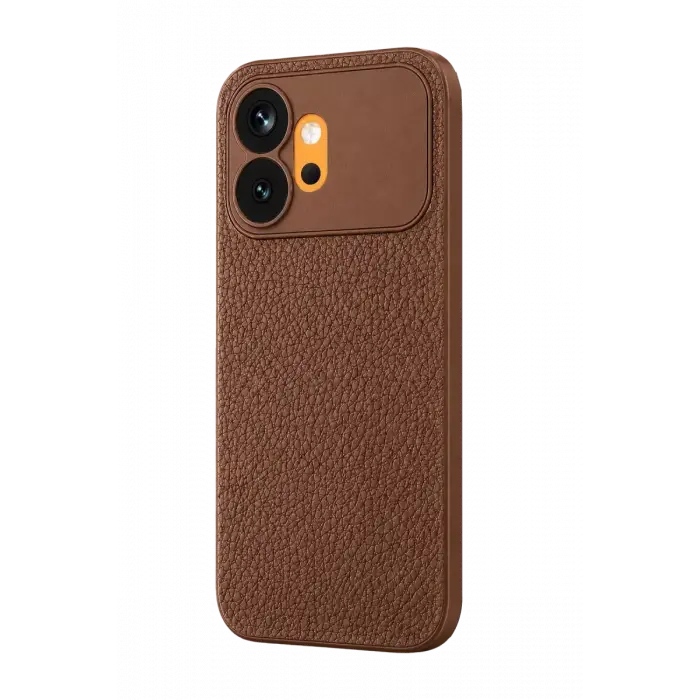 Newface Huawei Honor 600 Thermax Silikon Kılıf - Kahverengi