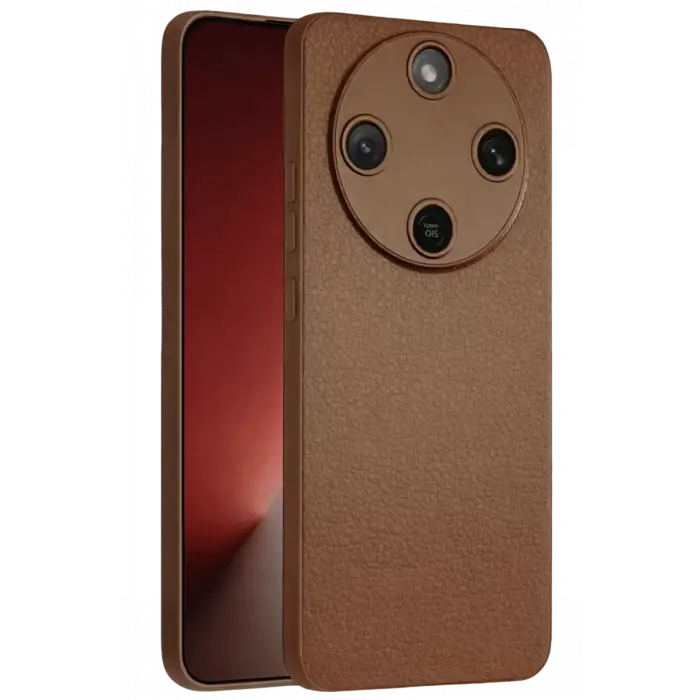 Newface Huawei Honor Magic 8 Lite Thermax Silikon Kılıf - Kahverengi