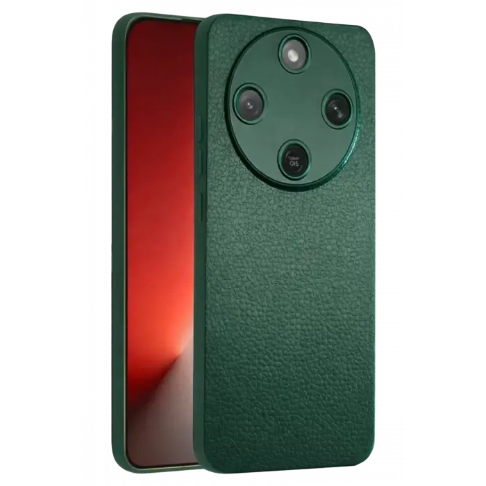 Newface Huawei Honor Magic 8 Lite Thermax Silikon Kılıf - Koyu Yeşil