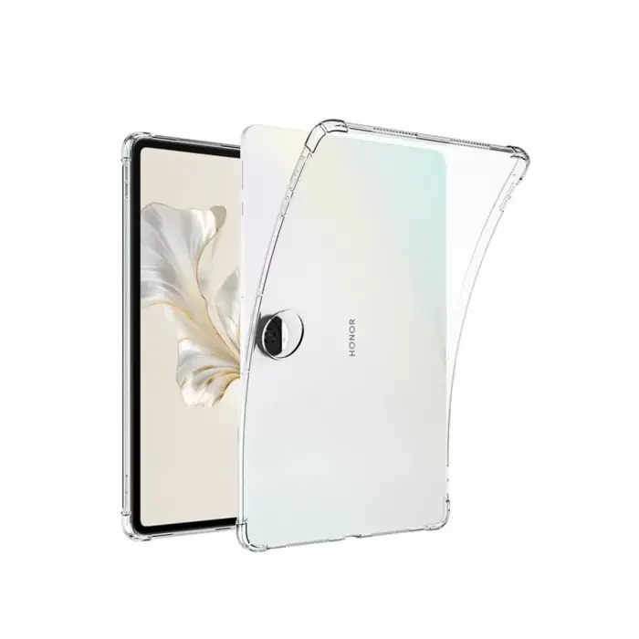 Newface Huawei Honor Pad 9 Kılıf Anti Shock Tablet Silikon - Şeffaf