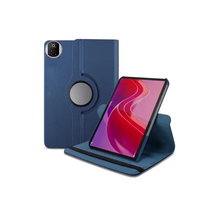 Newface Huawei Honor Pad X7 360 Tablet Deri Kılıf - Lacivert