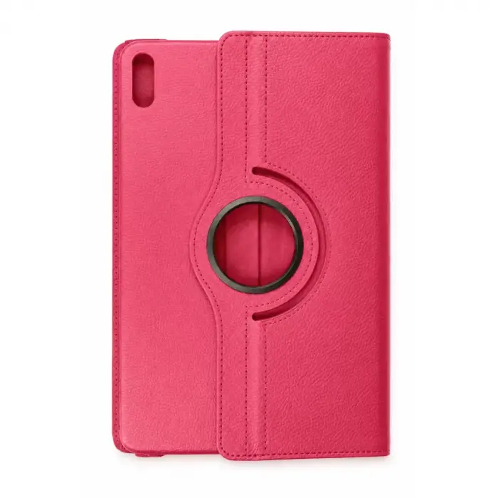 Newface Huawei MatePad SE 11 Kılıf 360 Tablet Deri Kılıf - Pembe