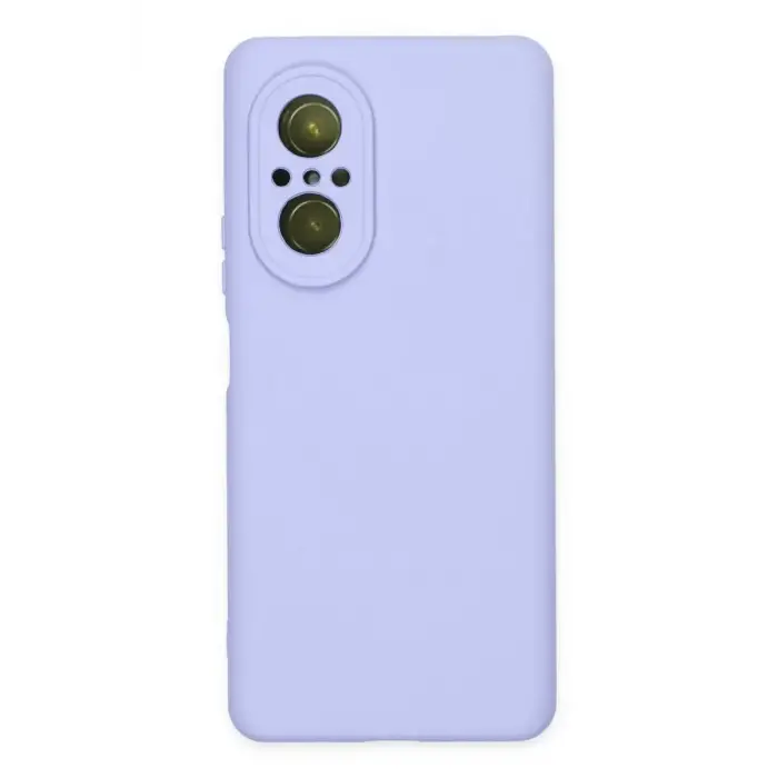 Newface Huawei Nova 9 SE Kılıf Nano içi Kadife Silikon - Lila