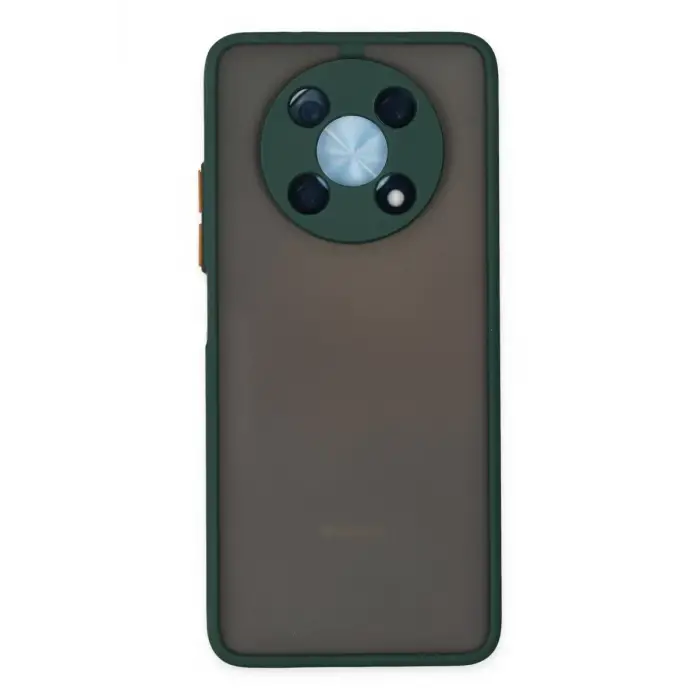 Newface Huawei Nova Y90 Kılıf Montreal Silikon Kapak - Yeşil