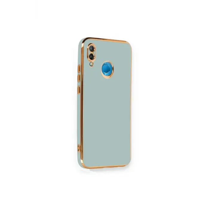 Newface Huawei P20 Lite Kılıf Volet Silikon - Açık Yeşil