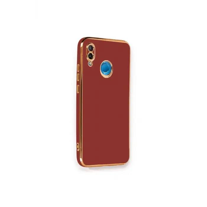 Newface Huawei P20 Lite Kılıf Volet Silikon - Kırmızı
