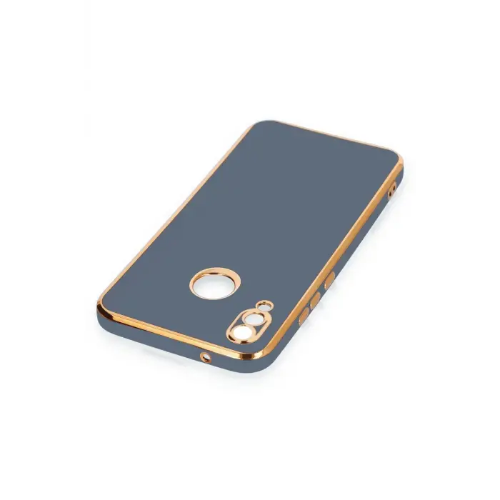 Newface Huawei P20 Lite Kılıf Volet Silikon - Mavi