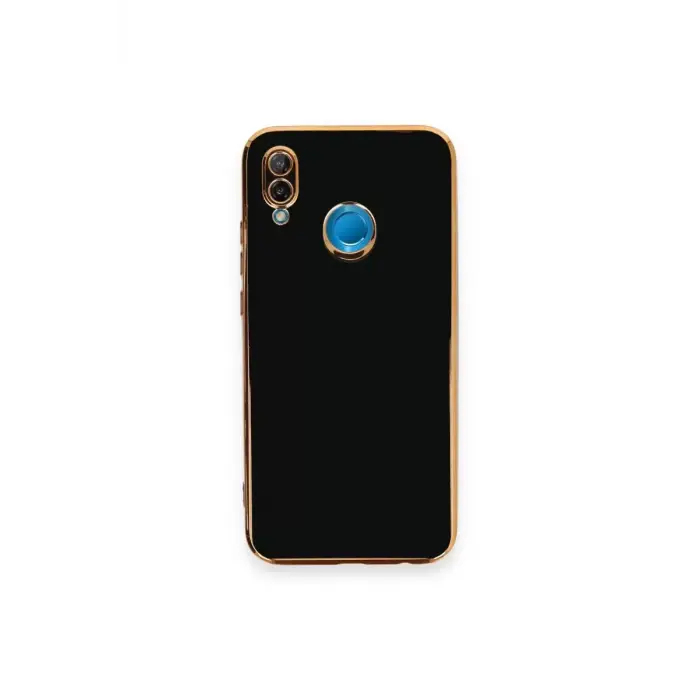 Newface Huawei P20 Lite Kılıf Volet Silikon - Siyah