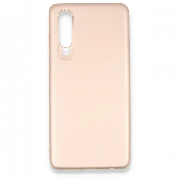 Newface Huawei P30 Kılıf First Silikon - Rose Gold