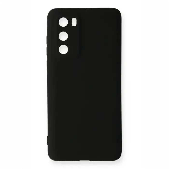 Newface Huawei P40 Kılıf First Silikon - Siyah