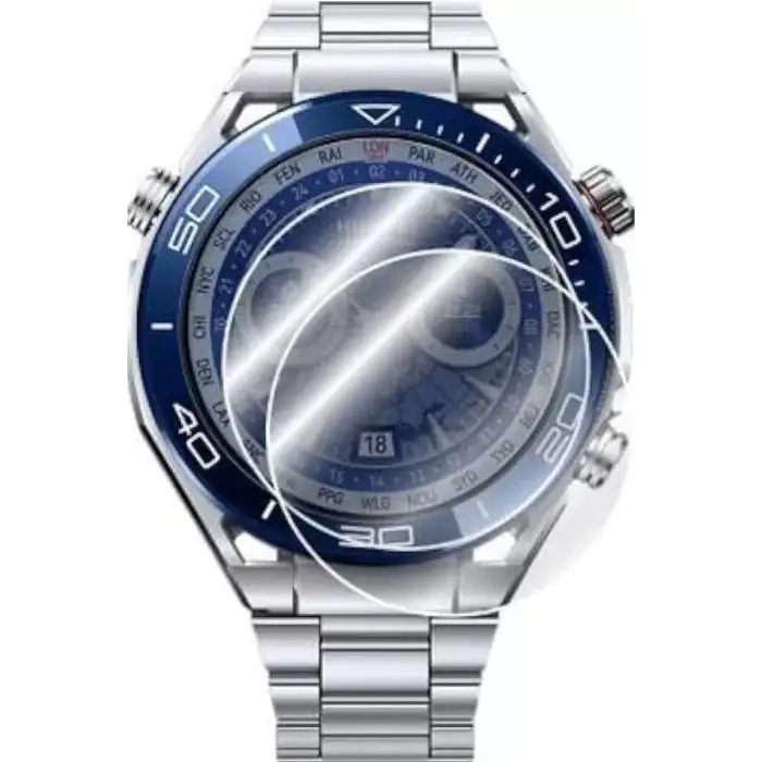 Newface Huawei Watch Ultimate Polymer Nano Ekran Koruyucu - Şeffaf