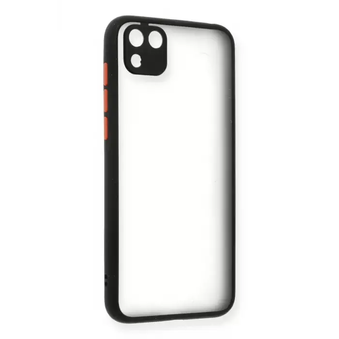 Newface Huawei Y5P Kılıf Montreal Silikon Kapak - Siyah