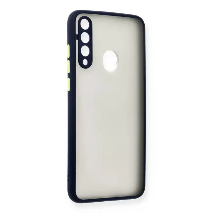 Newface Huawei Y6P Kılıf Montreal Silikon Kapak - Lacivert