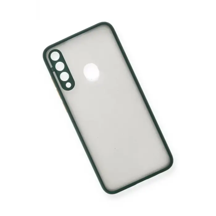 Newface Huawei Y6P Kılıf Montreal Silikon Kapak - Yeşil