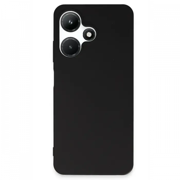 Newface İnfinix Hot 30i Kılıf First Silikon - Siyah