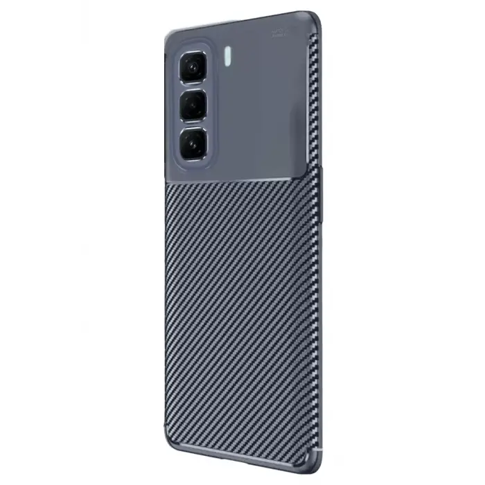 Newface İnfinix Hot 50 Pro Plus 4G Auto Focus Karbon Kapak - Lacivert