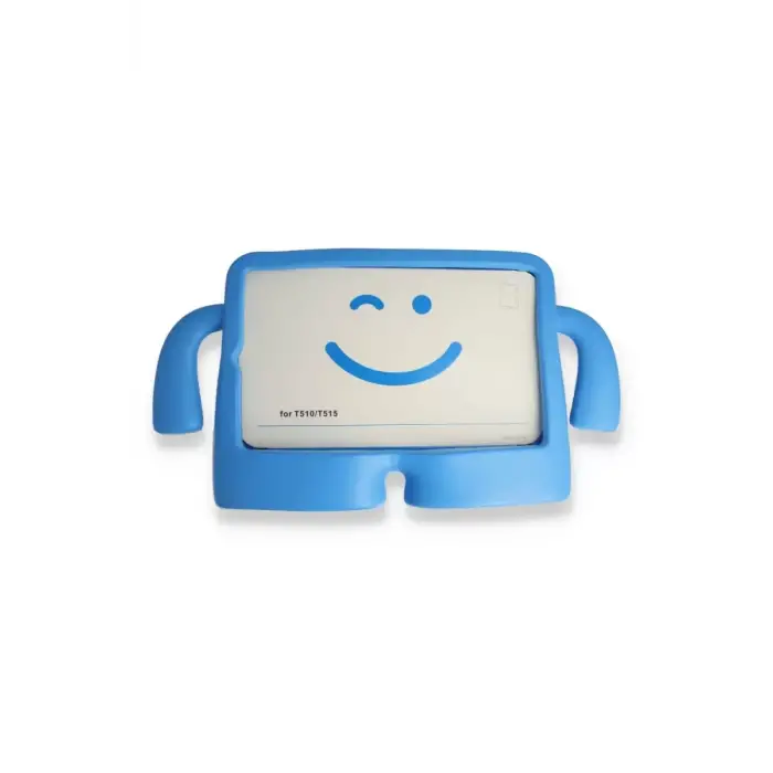 Newface Apple iPad 2022 10.9 (10.nesil) Kılıf Karakter Tablet Silikon - Mavi