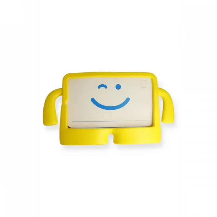 Newface Apple iPad 4 9.7 Kılıf Karakter Tablet Silikon - Sarı