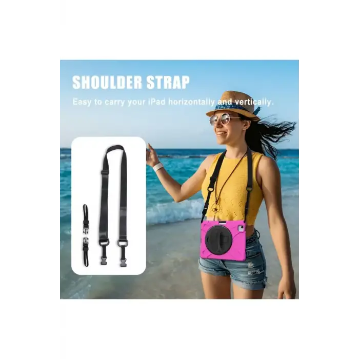 Newface Apple iPad Pro 11 (2020) Kılıf Amazing Tablet Kapak - Pembe