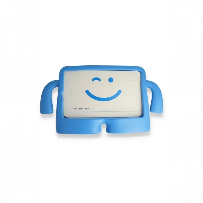 Newface Apple iPad Pro 11 (2021) Kılıf Karakter Tablet Silikon - Mavi