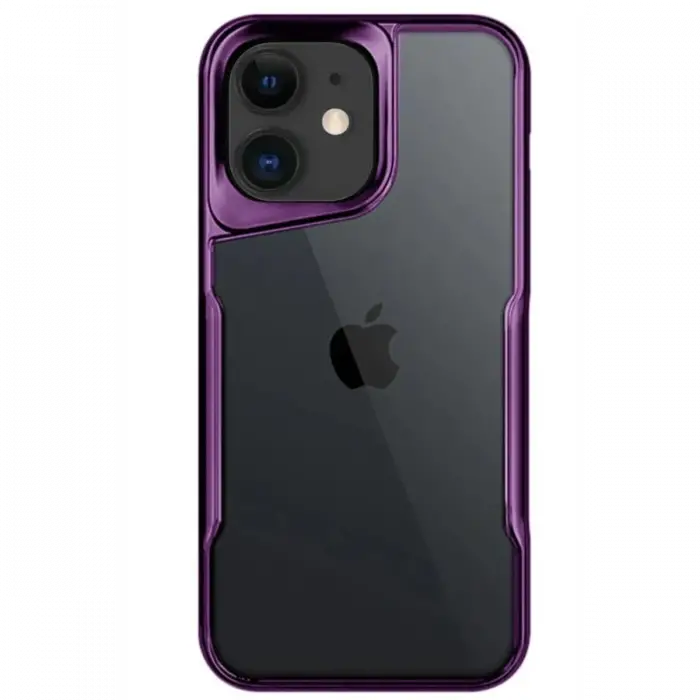 Newface iPhone 11 Kılıf Boyi Silikon Kapak - Derin Mor