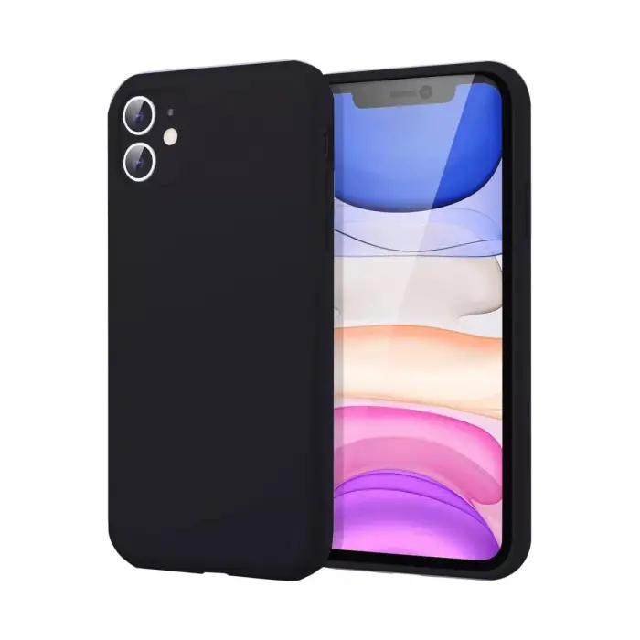 Newface Apple iPhone 11 Kılıf First Silikon - Siyah