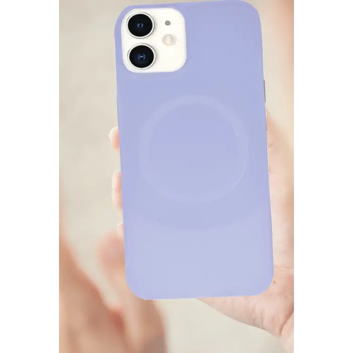 Newface iPhone 11 Kılıf Maya Karbon Kapak - Lacivert