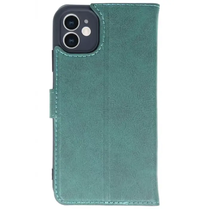 Newface Apple iPhone 11 Kılıf Trend S Plus Kapaklı Kılıf - Yeşil