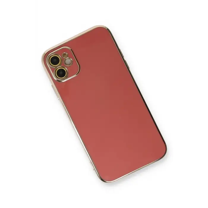 Newface iPhone 11 Kılıf Volet Silikon - Kırmızı