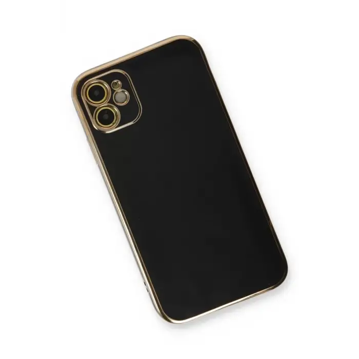 Newface Apple iPhone 11 Kılıf Volet Silikon - Siyah