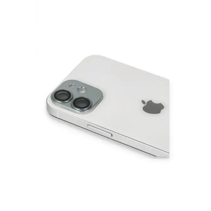 Newface iPhone 11 Pers Alüminyum Kamera Lens - Yeşil