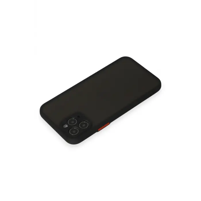 Newface iPhone 11 Pro Kılıf Montreal Silikon Kapak - Siyah