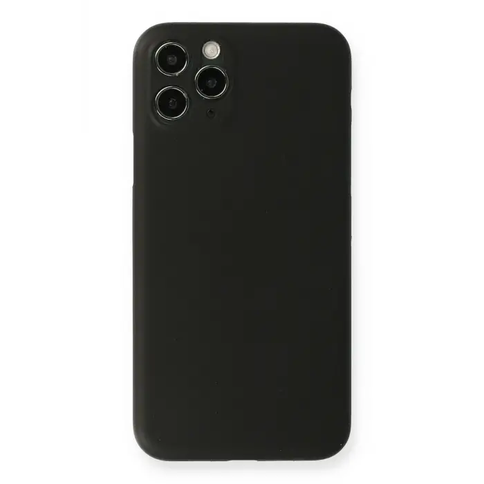 Newface iPhone 11 Pro Kılıf PP Ultra İnce Kapak - Siyah