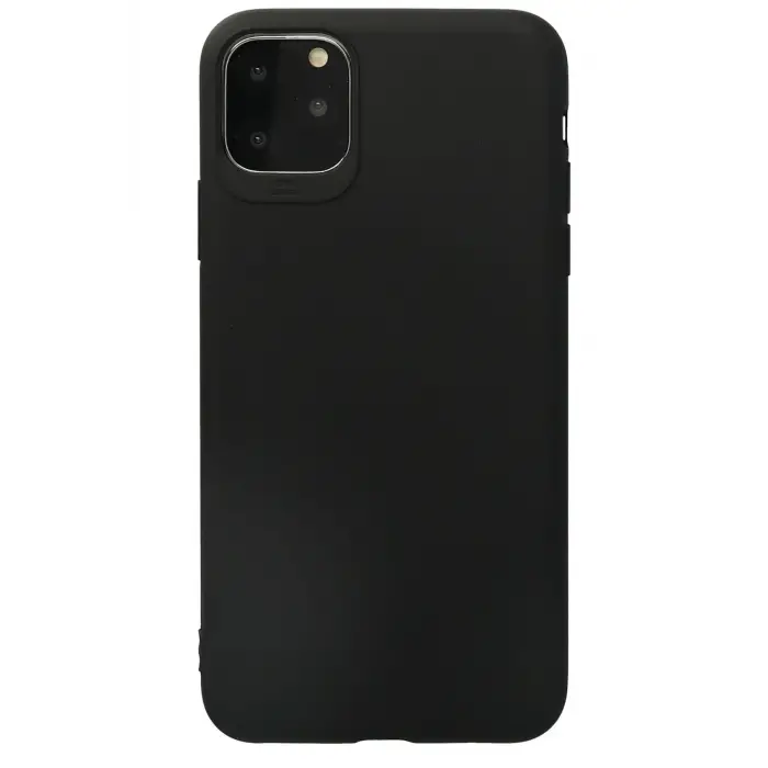 Newface iPhone 11 Pro Max Kılıf First Silikon - Siyah