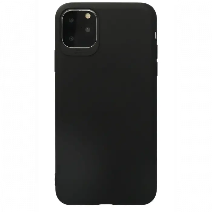 Newface iPhone 11 Pro Max Kılıf First Silikon - Siyah