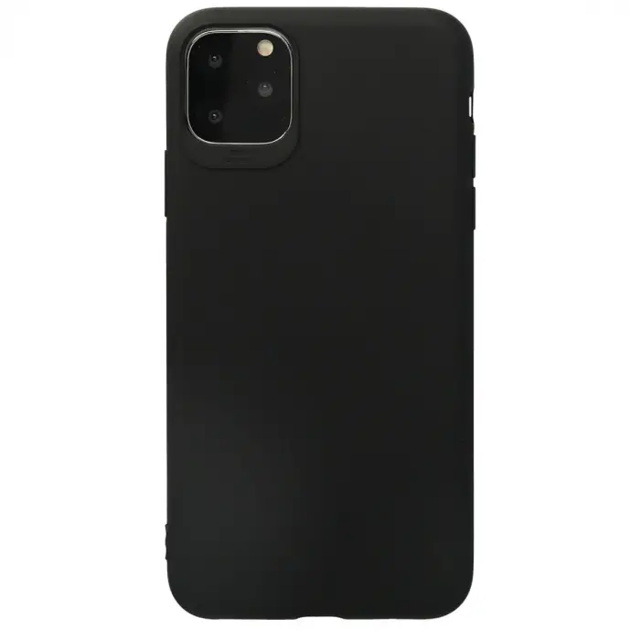 Newface iPhone 11 Pro Max Kılıf First Silikon - Siyah