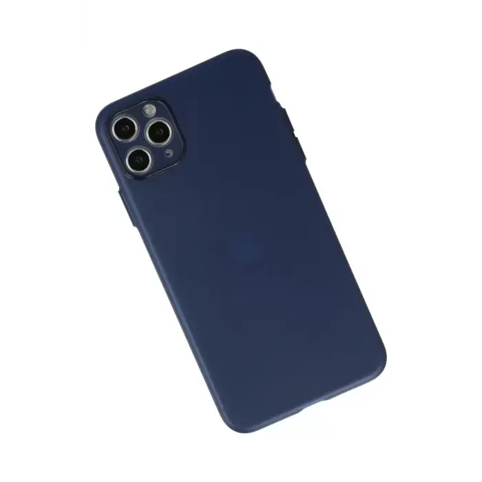 Newface Apple iPhone 11 Pro Max Kılıf Puma Silikon - Mavi